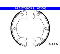 Fits ATE 03.0137-3005.2 Brake Shoe Set, parking brake 03.0137-3005.2 ⭐UK Stock⭐