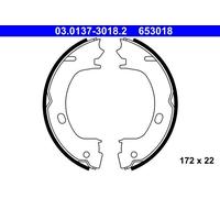 ✅Fits ATE 03.0137-3018.2 Brake Shoe Set, parking brake ⭐UK Seller⭐