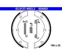 ATE Brake Shoe Set 03.0137-4003.2 - Parking Brake for Mercedes-Benz, VW