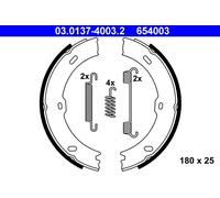 ATE Brake Shoe Set 03.0137-4003.2 - Parking Brake for Mercedes-Benz, VW