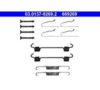 ATE 03.0137-9269.2 Brake shoe fitting kit