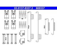 Parking Brake Shoes Kit For Land Rover RANGE ROVER DISCOVERY 04-18 SMN500020