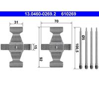 Accessory Kit, disc brake pad for MERCEDES-BENZ:M-CLASS SUV,S-CLASS,M-CLASS,