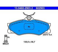ATE 13.0460-2903.2 Brake pad set