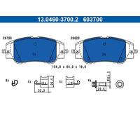 ✅Fits ATE 13.0460-3700.2 BRAKE PAD SET, DISC BRAKE ⭐UK Seller⭐