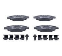 ATE Brake pad set 13.0460-3829.2 not prepared for wear indicator, excl. wear warning contact with brake caliper screws with accessories TOYOTA: Aygo