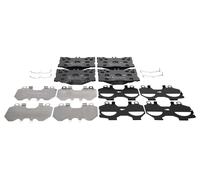 ATE Brake pad set 13.0460-4892.2 prepared for wear warning indicator, excl. wear warning contact with anti-squeak plate with accessories