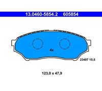 ATE Brake Pad Set 13.0460-5854.2 Disc Brake for Mitsubishi