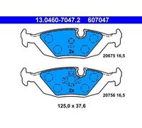BRAKE PAD SET DISC BRAKE 13.0460-7047.2 FOR BMW 5/E28/Sedan M10B18 1.8L 4cyl