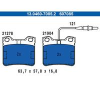 BRAKE PAD SET DISC BRAKE 13.0460-7085.2 FOR MERCEDES-BENZ VITO/Bus/Van 2.3L 4cyl