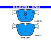DISC BRAKE PADS SET FOR BMW X6 E71 E72 N63 B44 A X5 F15 F85 S63 B44 B ATE
