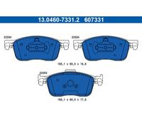 BRAKE PAD SET DISC BRAKE FOR CITROEN PEUGEOT SPACETOURER V YHR YHV AHK AHJ ATE