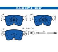 ATE 13.0460-7371.2 Brake pad set