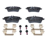ATE Ceramic Brake pad set 13.0470-2727.2 prepared for wear indicator, excl. wear warning contact with brake caliper screws with accessories