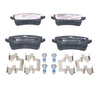 ATE Ceramic Brake Pad Set 13.0470-2748.2, no wear indicator, with caliper screws & accessories