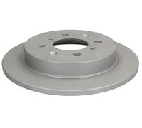 2x Brake disc solid 24.0109-0178.1 ATE for HONDA JAZZ III JAZZ IV