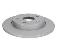 2x Brake disc solid 24.0110-0337.1 ATE for TOYOTA AURIS COROLLA Saloon