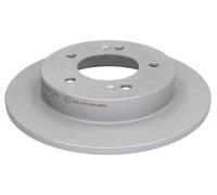2x Brake disc solid 24.0110-0357.1 ATE for HYUNDAI KIA