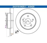 ATE 24.0110-0425.1 Brake disc