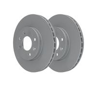 ATE Brake Disc Front 24.0122-0313.1 - L/R 2pcs for Hyundai Accent IV, i20, Kia Rio