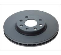 ATE Brake Disc 24.0124-0166.1 - 1 pc - Fits Opel Combo Tour 1.3 (2005-2011)