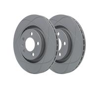 2x Brake disc Vented 24.0322-0150.1 ATE for AUDI SKODA VW SEAT