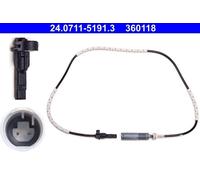 ATE ABS Wheel Speed Sensor 24.0711-5191.3 for BMW E81 E82 E87 E88 E90 E91 E92 E93