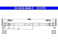 BRAKE HOSE PIPE LINE FOR VW TRANSPORTER III BUS CS JX DF DG MV DJ KY SS SR CU DH