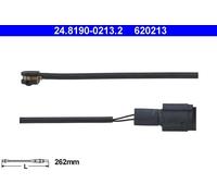 ATE Brake Pad Wear Sensor 24.8190-0213.2 – Front/Rear