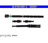Fits ATE 24.8190-0291.2 BRAKE PAD WEAR SENSOR. BMW X5 E70 M 10- FRONT ⭐UK Stock⭐