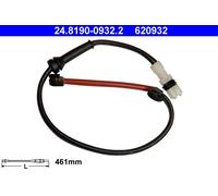X2 PCS 24.8190-0932.2 WARNING CONTACT, BRAKE PAD WEAR ATE