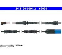 Fits ATE 24.8190-0991.2 Warning Contact, brake pad wear OE REPLACEMENT