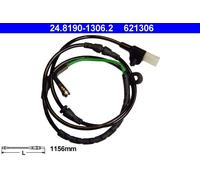 BRAKE PAD WEAR WARNING CONTACT FITS LAND ROVER DISCOVERY ATE REAR 24.8190-1306.2