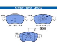 Brake Pad Set For Mercedes T-CLASS 22- CITAN 21- A4204204700