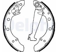 FITS AUDI 80 B1 SALOON 1.3 BRAKE SHOE SET LS1625 DELPHI