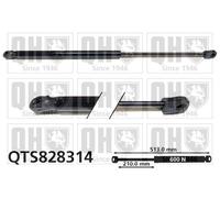 Boot Gas Strut QTS828314 Quinton Hazell Spring Lift Tailgate Rear 8X3827552 New