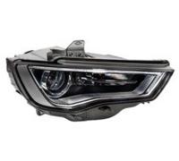 AUDI A3 CONVERTIBLE Headlight Bi-Xenon WLED DRL Black OEMOES Right Hand 12-16