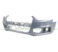 Fits Audi A4 12-15 Front Bumper With Parking Sensor Cutting Marks S-Line Model