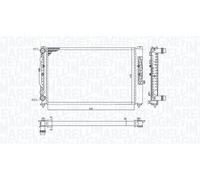 MAGNETI MARELLI 350213191700 Engine radiator