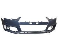 Fits Audi A4 Front Bumper Primed With 2 Parking Sensor Holes 2015 2016 2017 2018