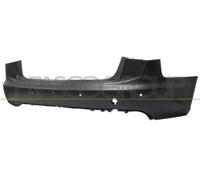 Audi A6 12-14 Rear Bumper Primed With Parking Sensor Holes Saloon Models