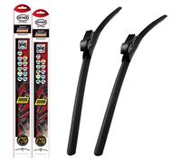 Fits Audi A8 2010-2017 Heyner Germany Aero Flat Windscreen Wiper Blades Replacement Front Set 26"21" HSF2621ST