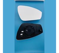 Fits Audi Q4 E-Tron models, Clip on Wing mirror Replacement Door Wing Mirror Glass With Base Plate designed for Right Hand Driver Side OEM PART 118857522