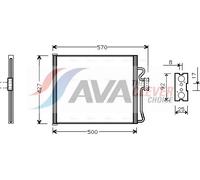 ✅Fits AVA BW5214 AIR CONDITIONING COOLER BMW 7 SERIES E38 (1994) 725 ⭐UK Seller⭐