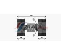 Fits AVA BW8612 BMW BLOWER ENGINE 5 SERIES E34 (1988) 518I 1.8