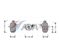 AVA COOLING SYSTEMS MSD081 Dryer, air conditioning