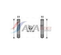Air conditioning dryer TOD415 AVA QUALITY COOLING for CHRYSLER JEEP DODGE