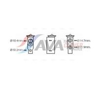Fits AVA DN1389 THE DISPOSABLE NISSAN TIIDA (2004) 1.6 CVTC ⭐UK Stock⭐