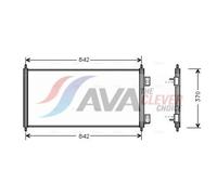 PRASCO FD5303 Air conditioning condenser