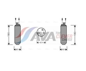 Fits AVA HYD080 HYUNDAI COUPE DEHUMIDIFIER (1996) 1.6